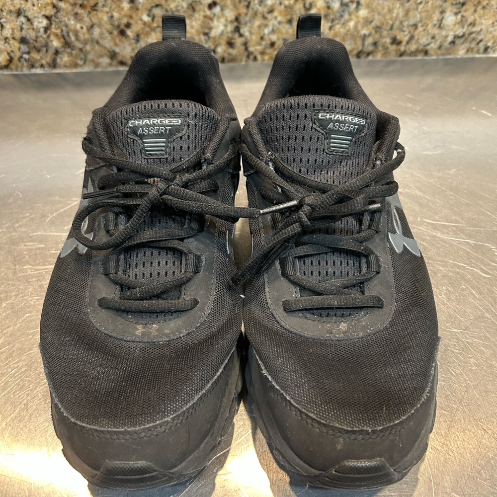 Under Armour Black Athletic Shoes Lightweight Mesh